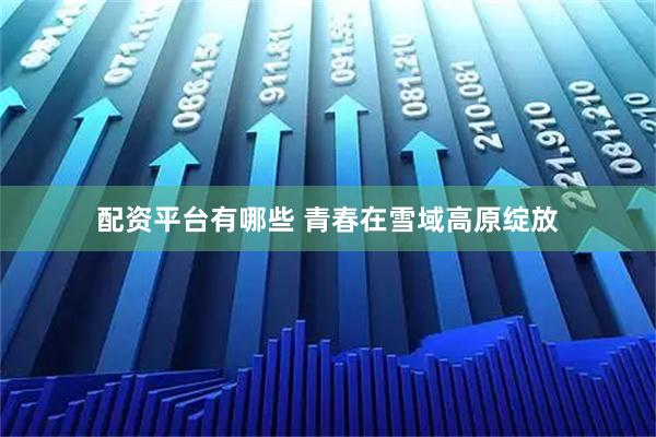 配资平台有哪些 青春在雪域高原绽放