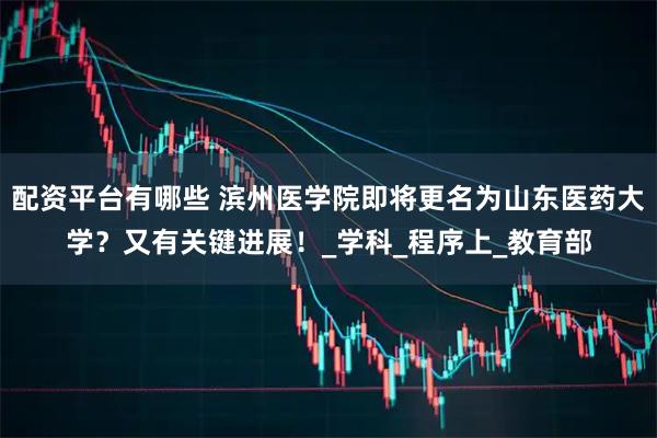 配资平台有哪些 滨州医学院即将更名为山东医药大学？又有关键进展！_学科_程序上_教育部