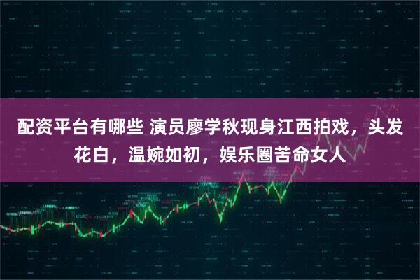 配资平台有哪些 演员廖学秋现身江西拍戏，头发花白，温婉如初，娱乐圈苦命女人